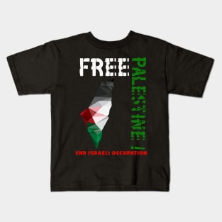 free palestine Kids T-Shirt